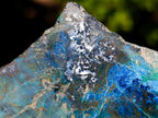 Polished One Side Kaokoveld Shattuckite Slice x 1 From Kaokoveld, Namibia