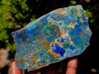 Polished One Side Kaokoveld Shattuckite Slice x 1 From Kaokoveld, Namibia