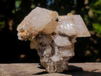 Natural Highly Fluorescent Twin Stacked Rhombohedral Calcite Crystal Specimen x 1 From Albert's Mountain, Lesotho