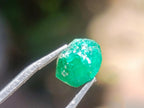 Natural Set of 5 16.41 Carat Sandawana Emerald Crystals x 1 From Sandawana, Zimbabwe