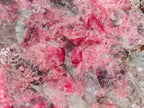 Natural Colourful Combination Piece of Red Rhodonite Amazonite and Spessartite Garnet x 1 From Great Dyke, Zimbabwe