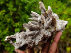 Natural Rare and Classic Lesotho Drusy Coated Spearhead Sceptre Calcite Specimen x 1 From Albert's Mountain, Lesotho