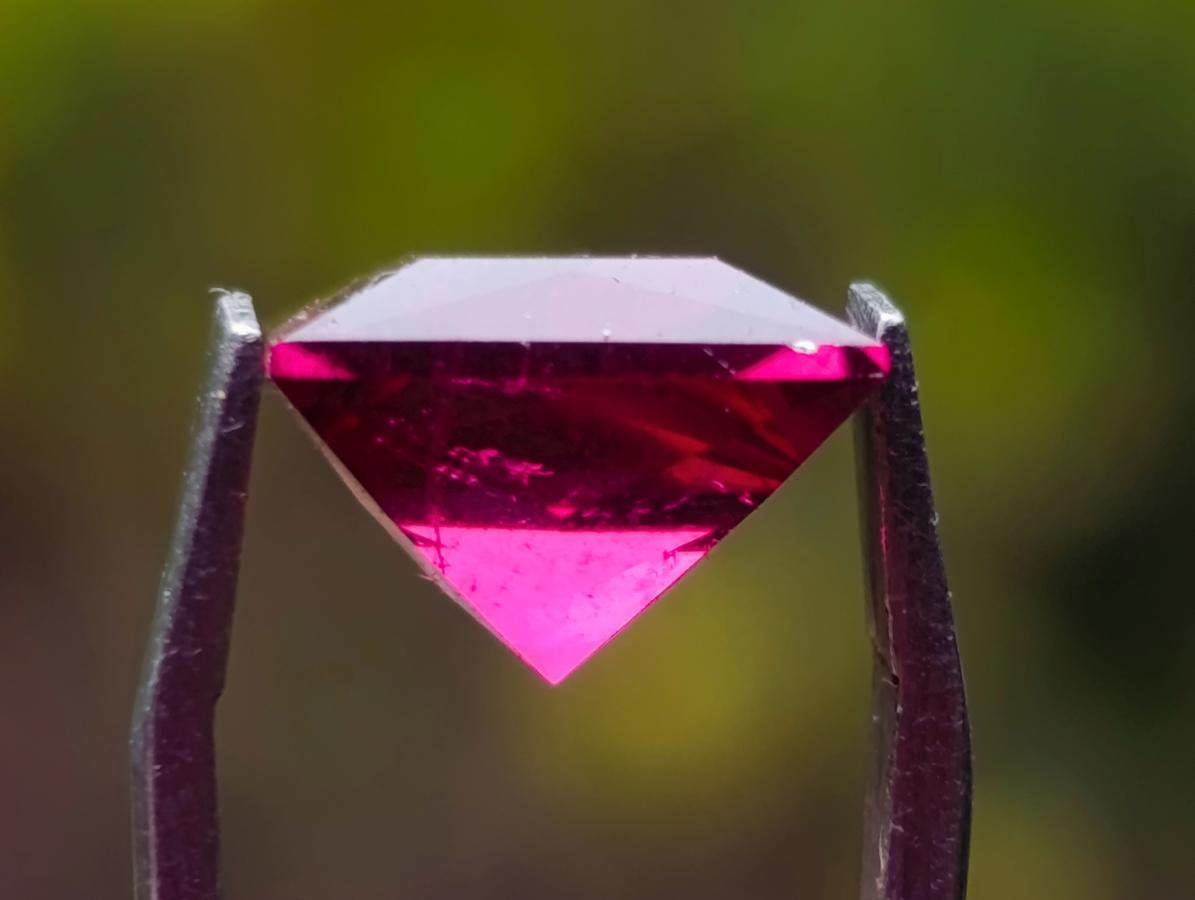 Polished Premium Grade Hot Pink Rubellite Tourmaline Faceted Stone x 1 From Karibib, Namibia