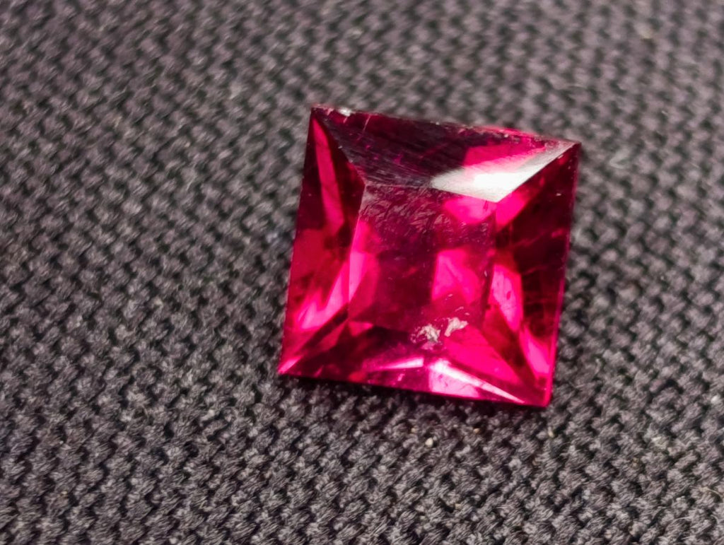 Polished Premium Grade Hot Pink Rubellite Tourmaline Faceted Stone x 1 From Karibib, Namibia
