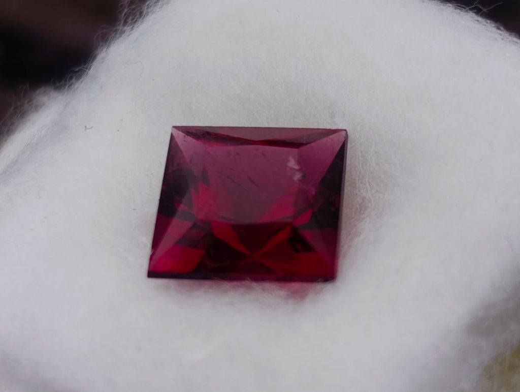 Polished Premium Grade Hot Pink Rubellite Tourmaline Faceted Stone x 1 From Karibib, Namibia