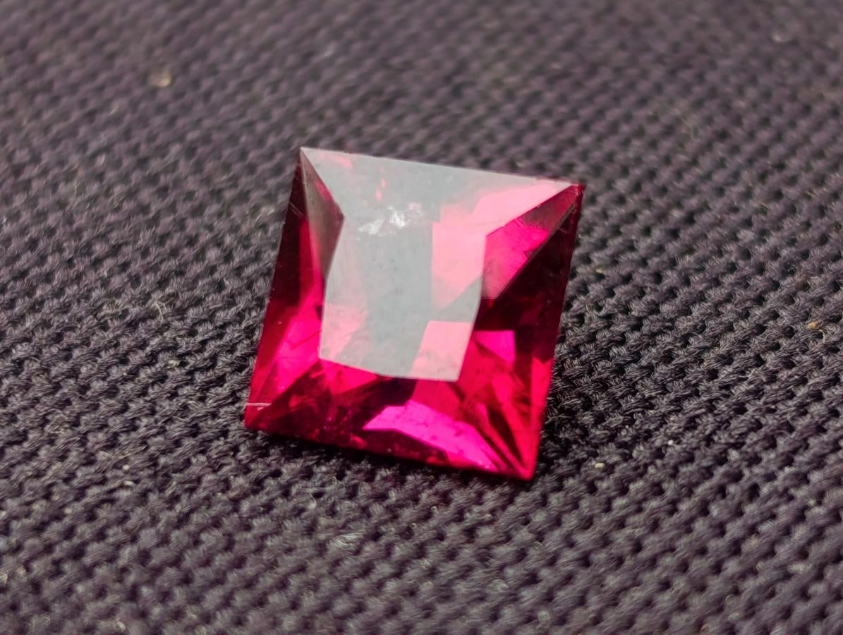 Polished Premium Grade Hot Pink Rubellite Tourmaline Faceted Stone x 1 From Karibib, Namibia