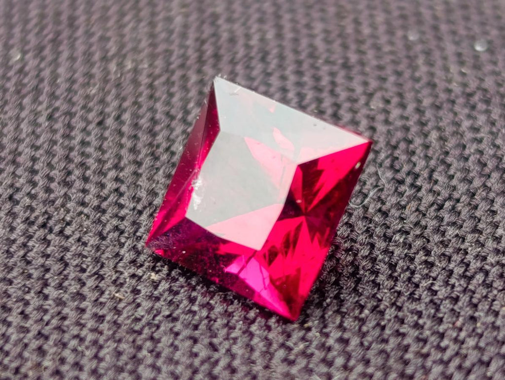 Polished Premium Grade Hot Pink Rubellite Tourmaline Faceted Stone x 1 From Karibib, Namibia