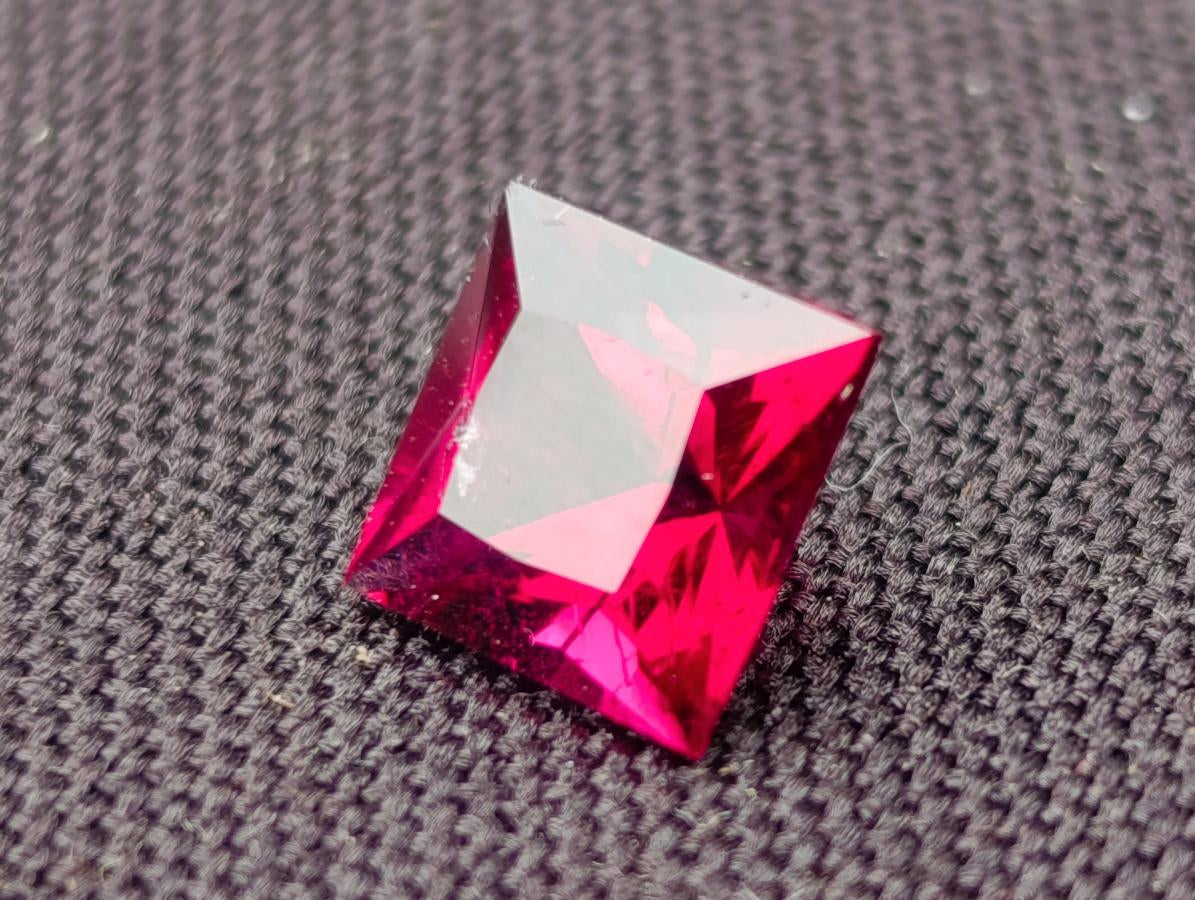 Polished Premium Grade Hot Pink Rubellite Tourmaline Faceted Stone x 1 From Karibib, Namibia