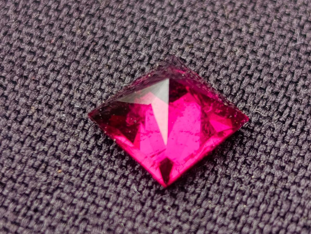 Polished Premium Grade Hot Pink Rubellite Tourmaline Faceted Stone x 1 From Karibib, Namibia