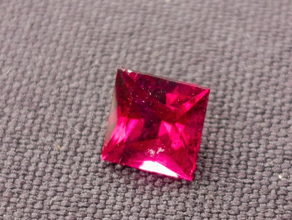Polished Premium Grade Hot Pink Rubellite Tourmaline Faceted Stone x 1 From Karibib, Namibia