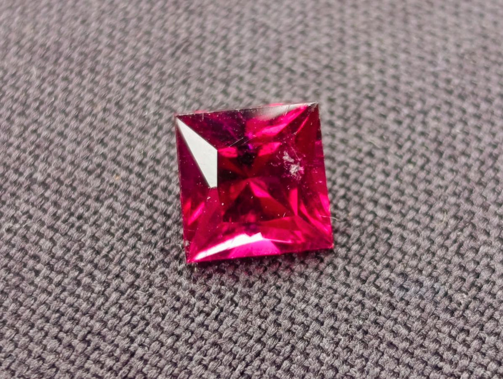 Polished Premium Grade Hot Pink Rubellite Tourmaline Faceted Stone x 1 From Karibib, Namibia