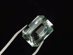 Polished Faceted Triphane Spodumene Green Hiddenite Stone x 1 From Afghanistan
