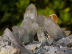 Natural Multi Directional Erongo Mountain Smokey Quartz Cluster with Foitite, Fluorite and Hyalite x 1 From Erongo, Namibia