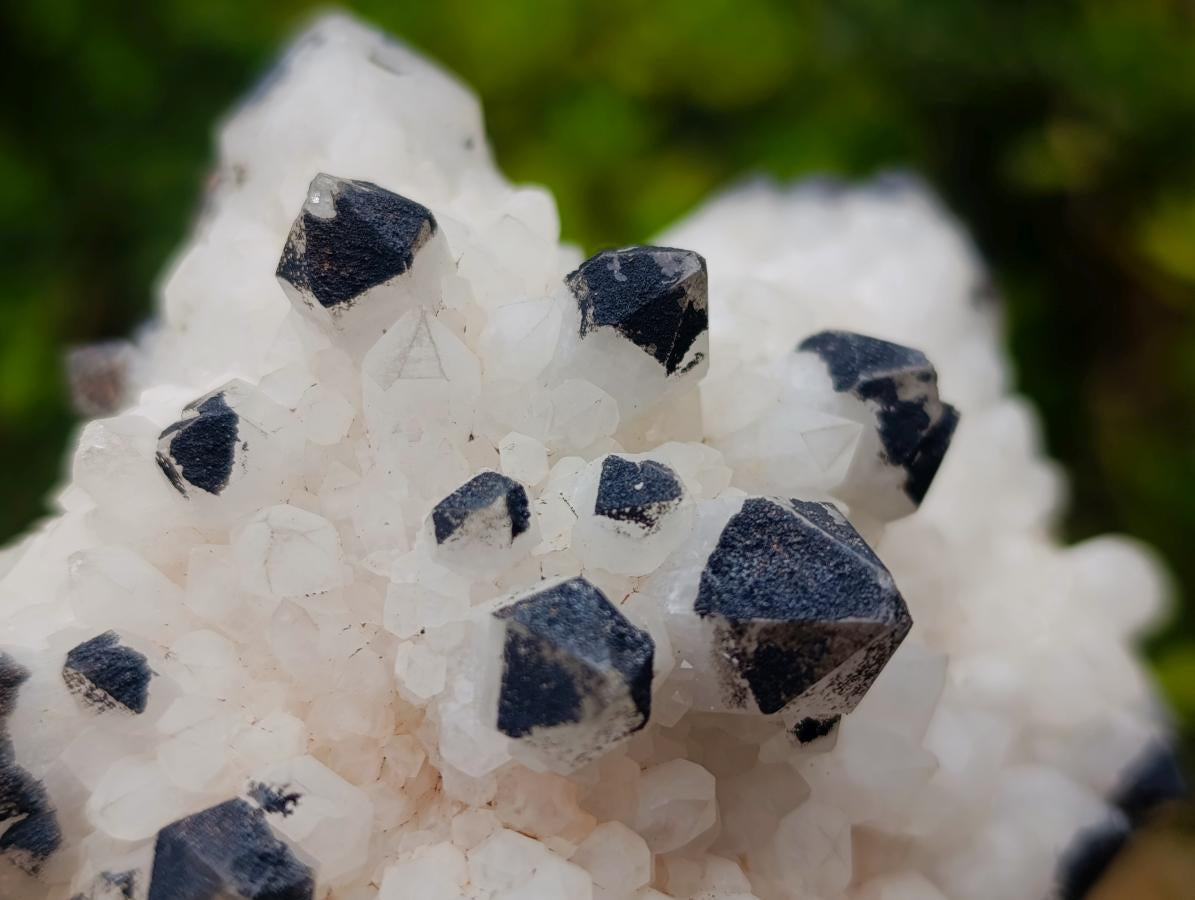 Natural Groovy Spikey Black Tipped Madagascar Candle Quartz Crystal Cluster x 1 From Antsirabe, Madagascar