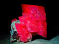 Natural Highly Fluorescent Stacked Lesotho Calcite Rhombohedral Crystal Cluster x 1 From Albert's Mountain, Lesotho