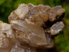 Natural Highly Fluorescent Stacked Lesotho Calcite Rhombohedral Crystal Cluster x 1 From Albert's Mountain, Lesotho