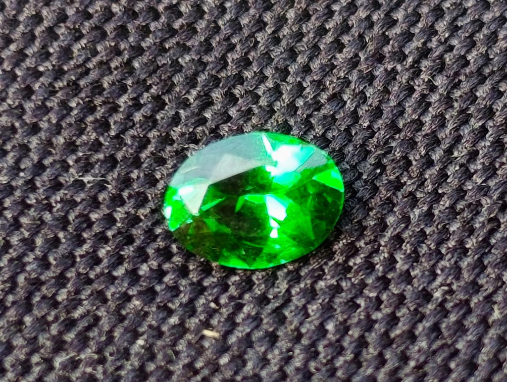 Polished Dazzlingly Bright Sandawana Faceted Emerald Stone x 1 From Sandawana, Zimbabwe