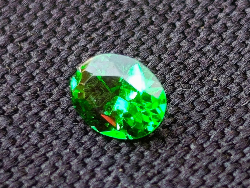 Polished Dazzlingly Bright Sandawana Faceted Emerald Stone x 1 From Sandawana, Zimbabwe