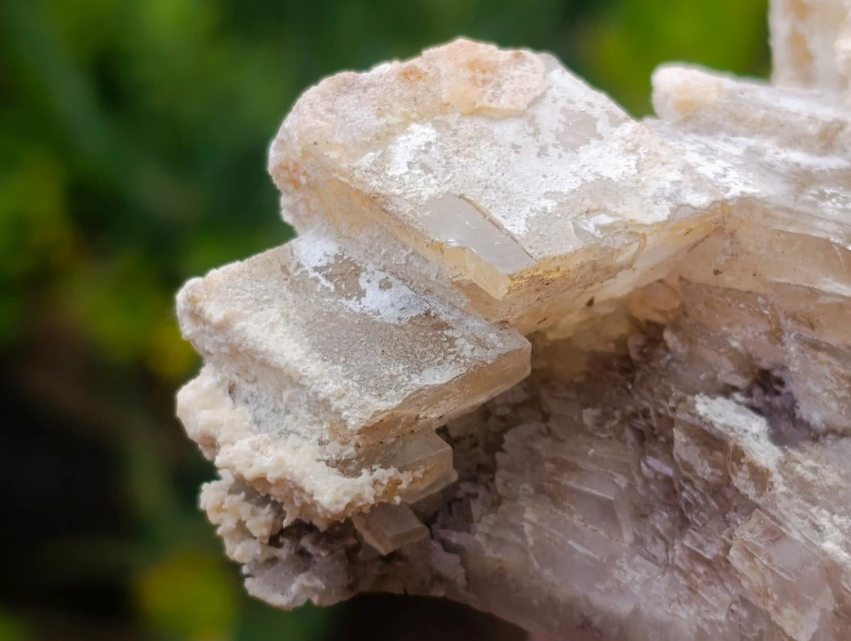 Natural Stacked Highly Fluorescent Lesotho Calcite Rhombohedron Specimen x 1 From Albert's Mountain, Lesotho