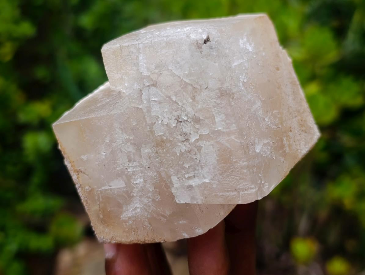 Natural Stacked Highly Fluorescent Lesotho Calcite Rhombohedron Specimen x 1 From Albert's Mountain, Lesotho