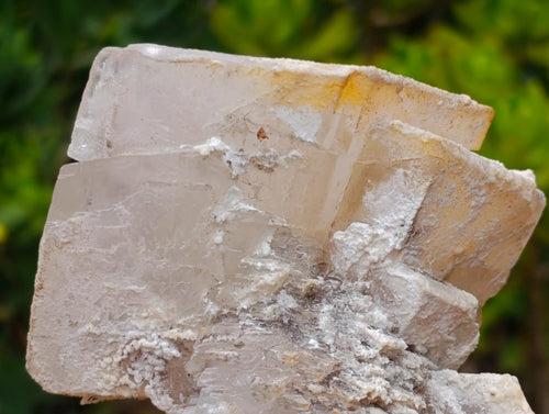 Natural Stacked Highly Fluorescent Lesotho Calcite Rhombohedron Specimen x 1 From Albert's Mountain, Lesotho