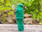 Natural Groovy Long Malachite Stalagmite Specimen x 1 From Kasompe, Congo