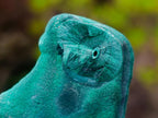 Natural Groovy Long Malachite Stalagmite Specimen x 1 From Kasompe, Congo