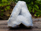 Natural Large Malawi Blue Lace Agate Specimen x 1 From Nsanje, Malawi