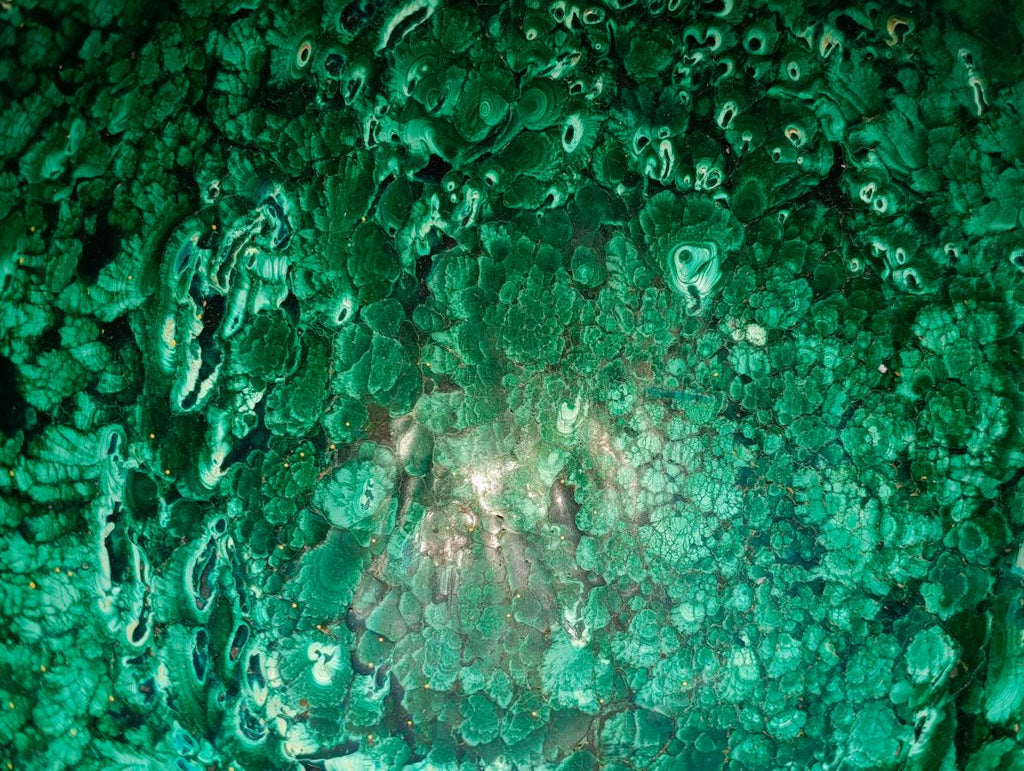 Hand Made Massive and Seriously Impressive Malachite Bowl x 1 From Kasompe, Congo