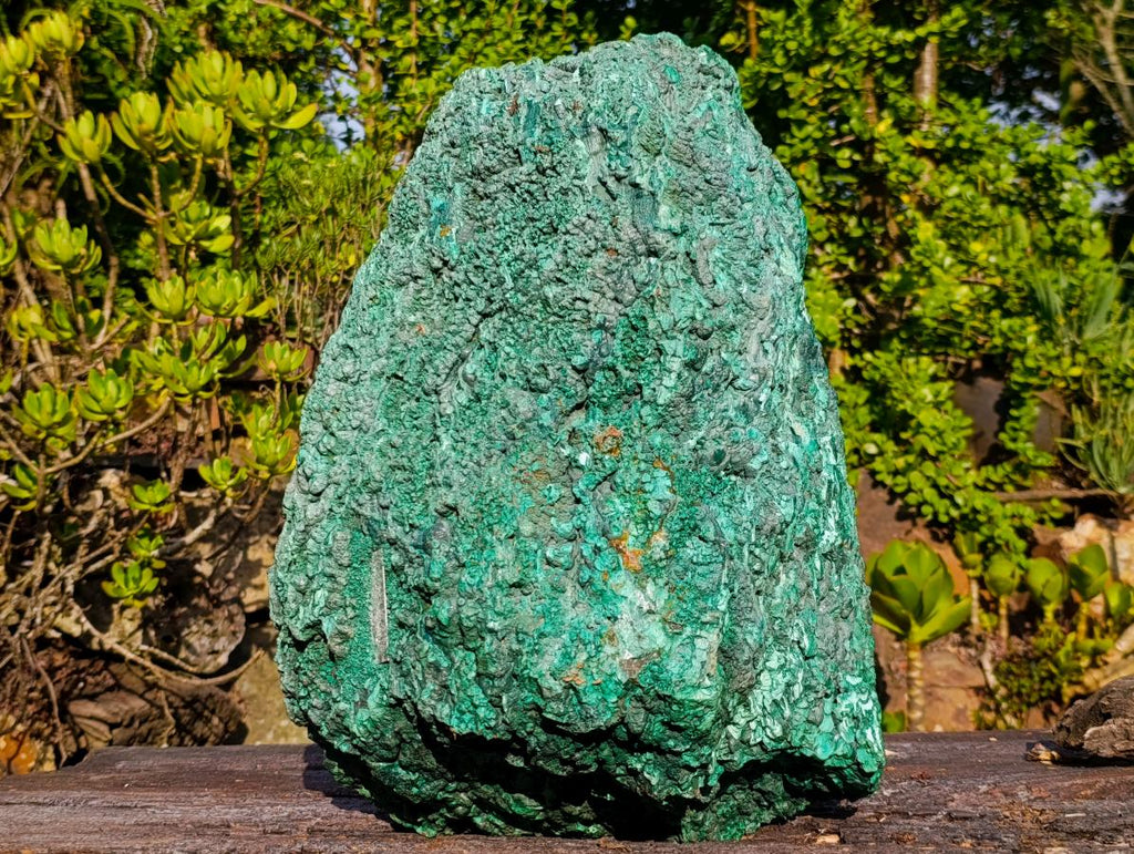 Hand Made Massive and Seriously Impressive Malachite Bowl x 1 From Kasompe, Congo