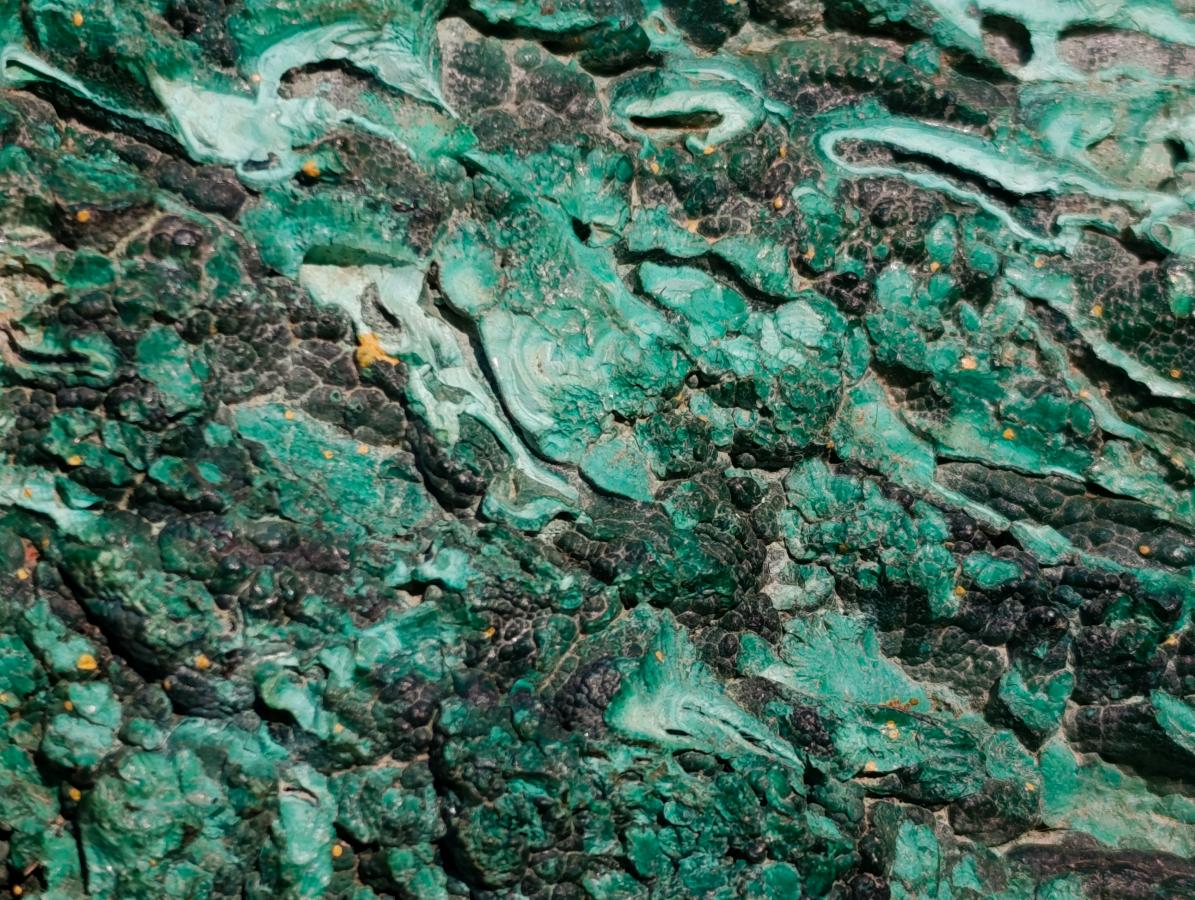 Hand Made Massive and Seriously Impressive Malachite Bowl x 1 From Kasompe, Congo