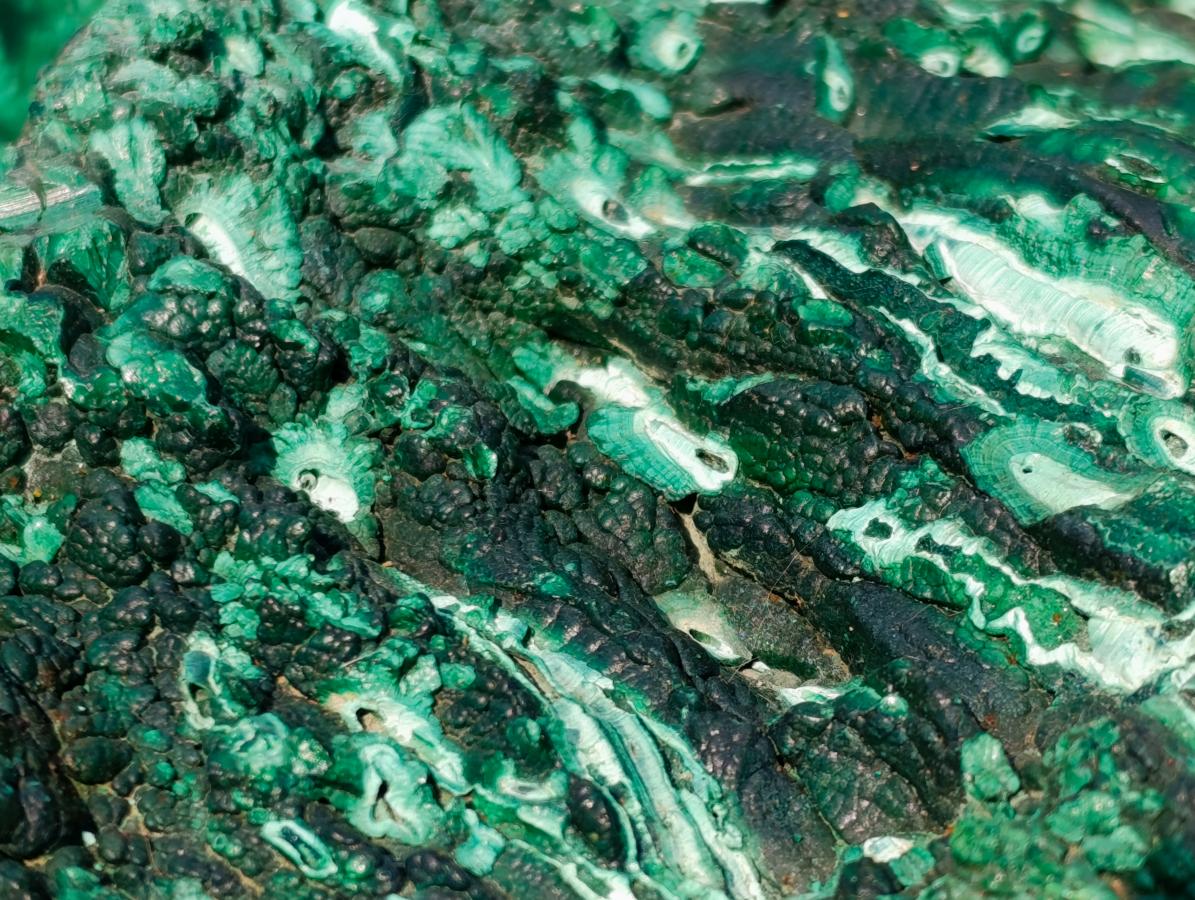 Hand Made Massive and Seriously Impressive Malachite Bowl x 1 From Kasompe, Congo