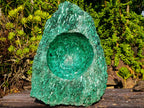 Hand Made Massive and Seriously Impressive Malachite Bowl x 1 From Kasompe, Congo