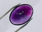 Polished Set of 3 Amethyst Faceted Gemstones x 1 From Zambia