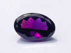 Polished Set of 3 Amethyst Faceted Gemstones x 1 From Zambia