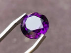 Polished Set of 3 Amethyst Faceted Gemstones x 1 From Zambia