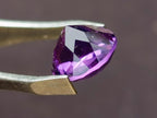 Polished Set of 3 Amethyst Faceted Gemstones x 1 From Zambia