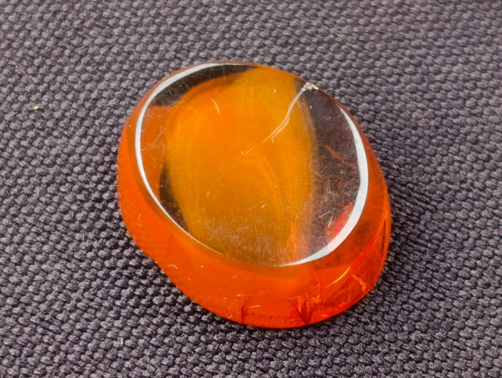 Polished Gorgeous Baltic Amber Jewellery Free Form x 1 From Poland