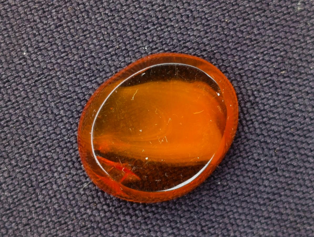 Polished Gorgeous Baltic Amber Jewellery Free Form x 1 From Poland