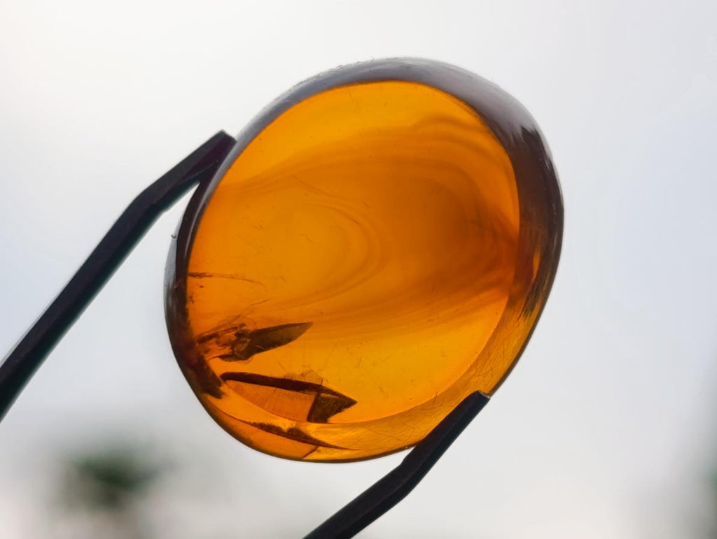 Polished Gorgeous Baltic Amber Jewellery Free Form x 1 From Poland