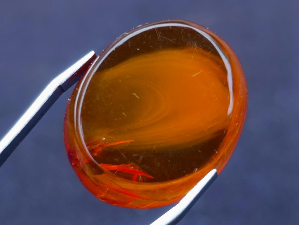 Polished Gorgeous Baltic Amber Jewellery Free Form x 1 From Poland
