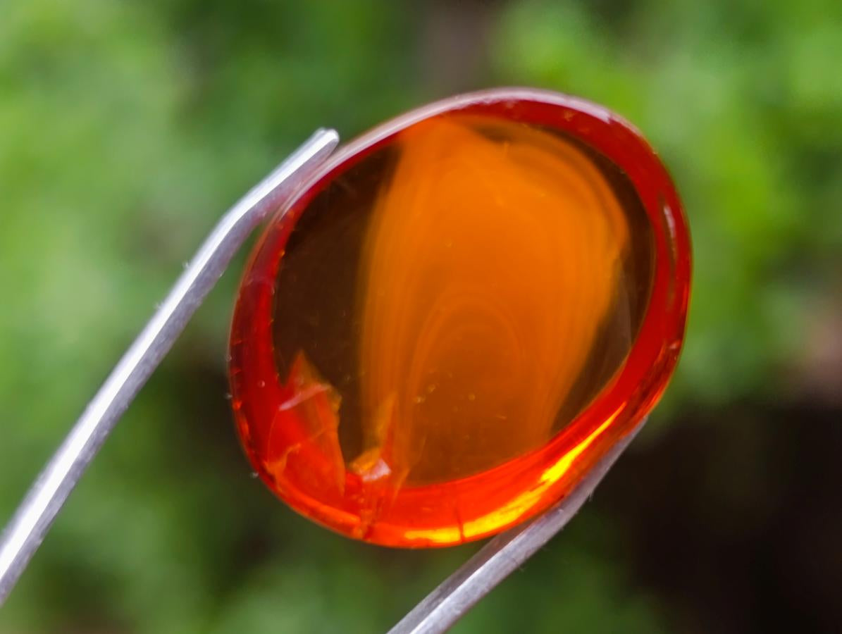 Polished Gorgeous Baltic Amber Jewellery Free Form x 1 From Poland