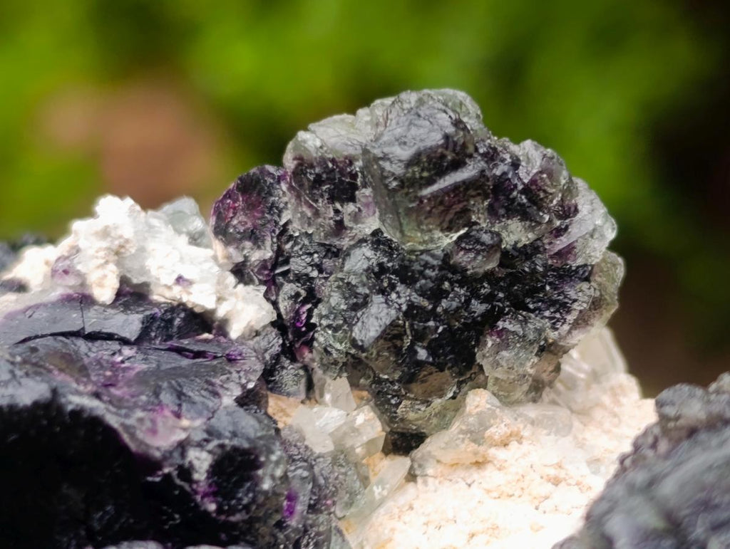 Natural Stacked Cubic Green and Blue Fluorite Specimen x 1 From Erongo, Namibia