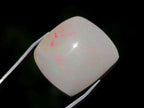 Polished Flashing Square Cut Welo Precious Opal Cabochon x 1 From Welo, Ethiopia