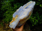 Natural Giant Blue Chalcedony specimen x 1 From Nsanje, Malawi