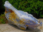 Natural Giant Blue Chalcedony specimen x 1 From Nsanje, Malawi
