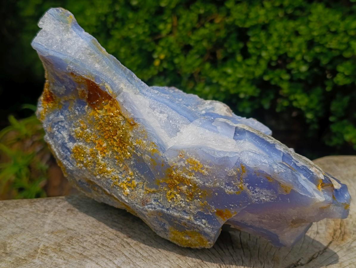 Natural Giant Blue Chalcedony specimen x 1 From Nsanje, Malawi