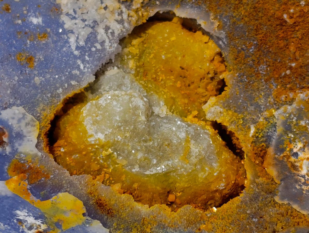 Natural Giant Blue Chalcedony specimen x 1 From Nsanje, Malawi