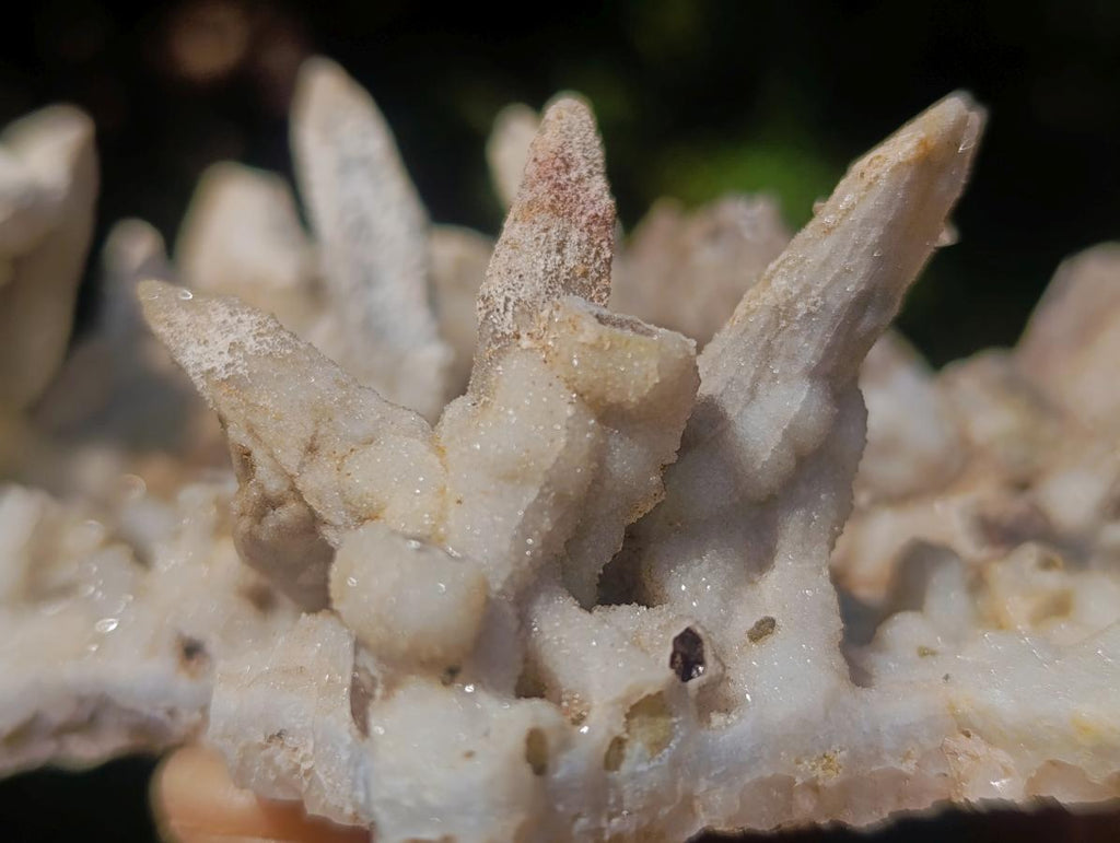 Natural Sceptre Like Fine Drusy Quartz Coated Calcite Specimen x 1 From Albert's Mountain, Lesotho