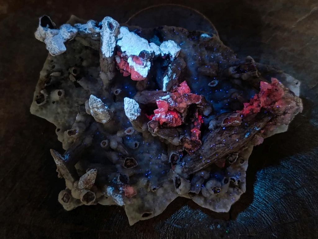 Natural Sceptre Like Fine Drusy Quartz Coated Calcite Specimen x 1 From Albert's Mountain, Lesotho